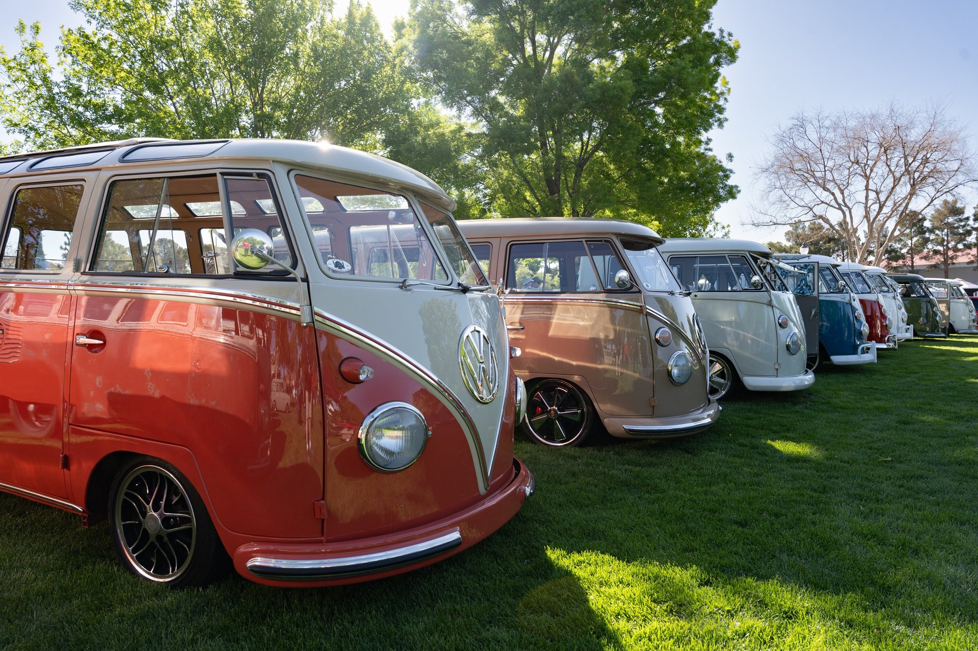 Classic Volkswagen vehicles